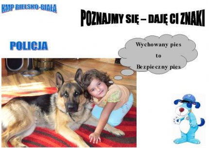 Pies daje ci znaki