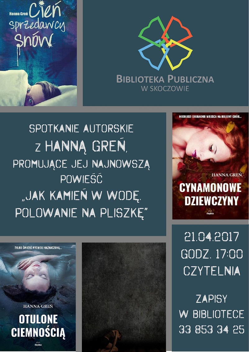 Spotkanie Autorskie Z Hanną Greń