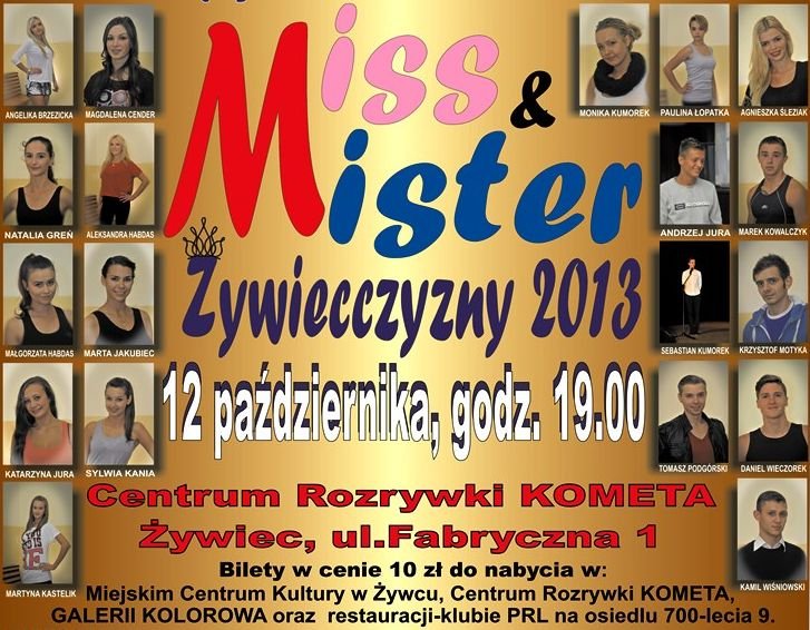 Miss i Mister Żywiecczyzny 2013