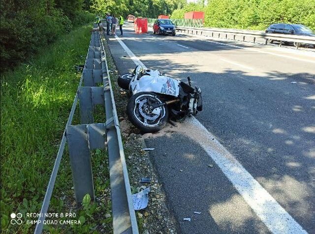 Motocyklista zginął na miejscu [AKTUALIZACJA]