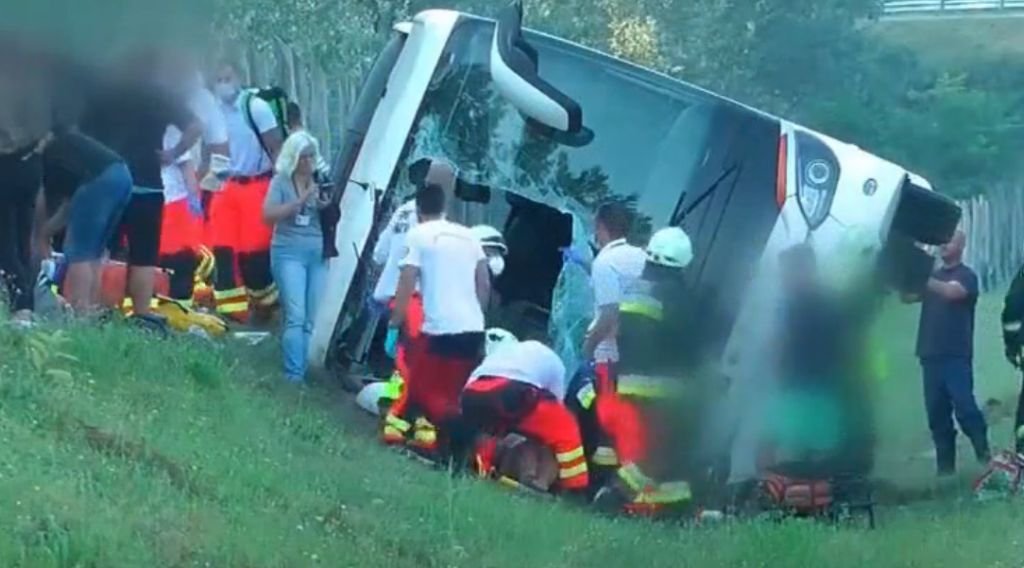 Bielski autokar miał wypadek na Węgrzech AKTUALIZACJA