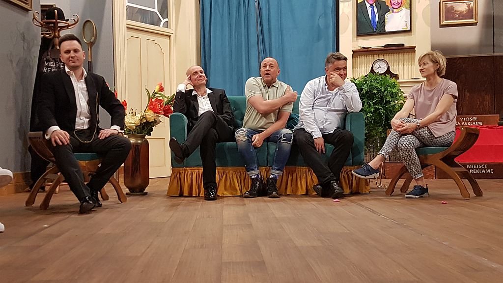 "Wybuch" w teatrze