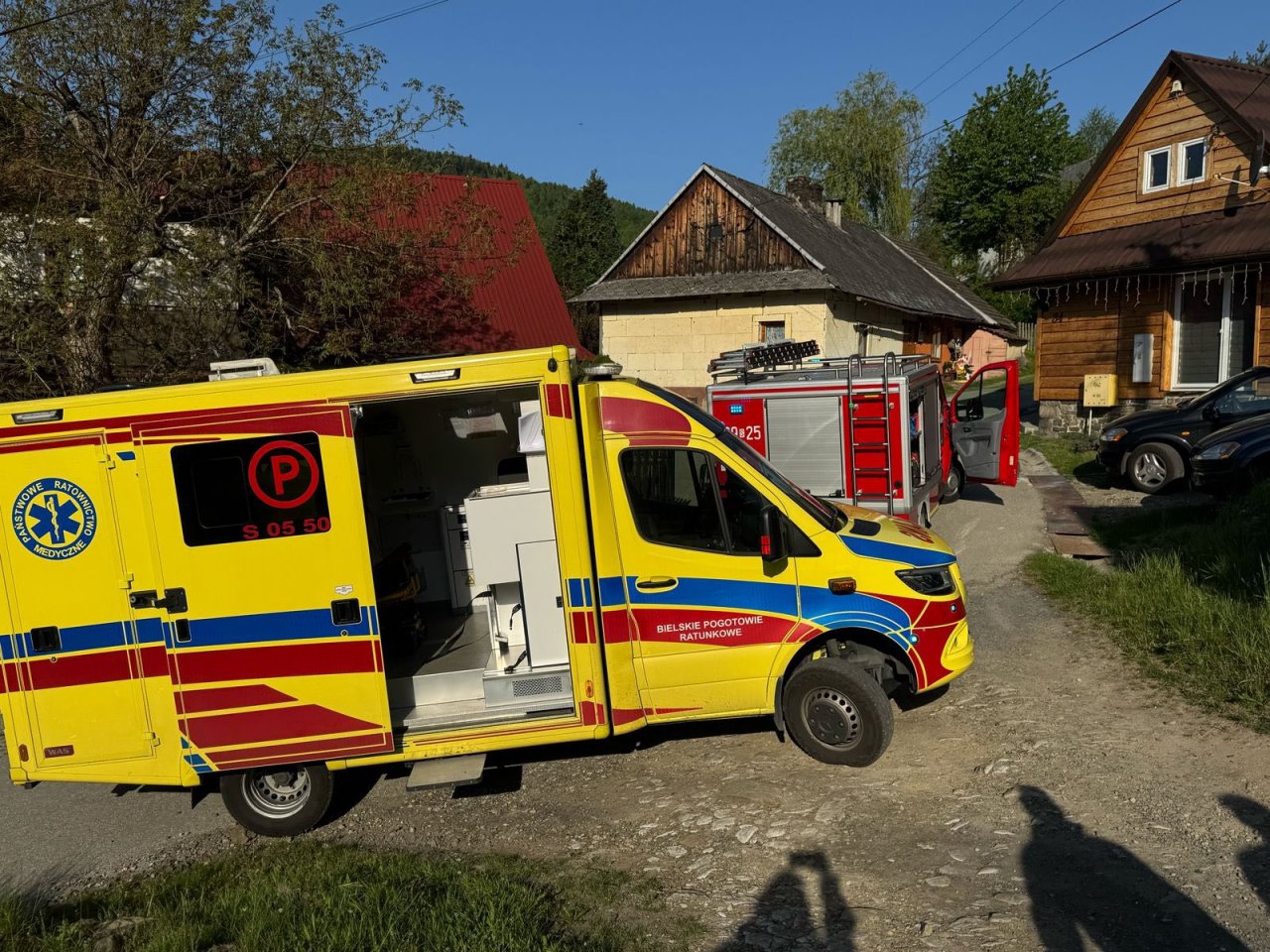 Upadek Z Wysokości W Międzybrodziu Bialskim. Interweniował Śmigłowiec Lpr