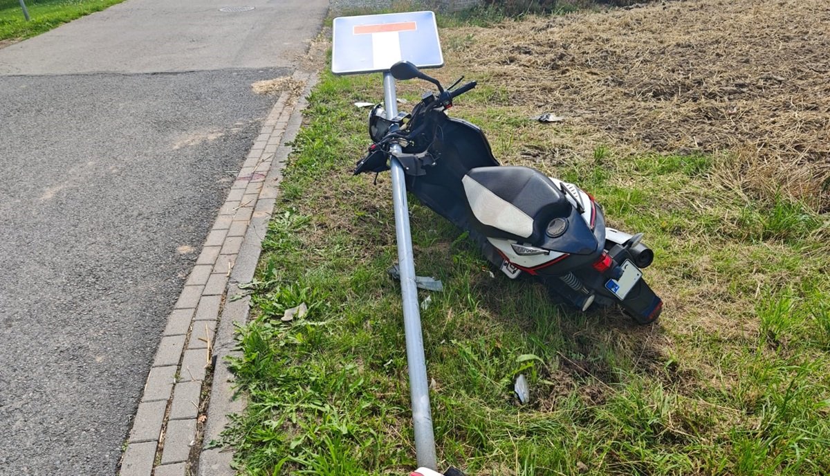 Do Szpitala Po Wypadku Na Jednośladzie. Kierowca Był Pijany