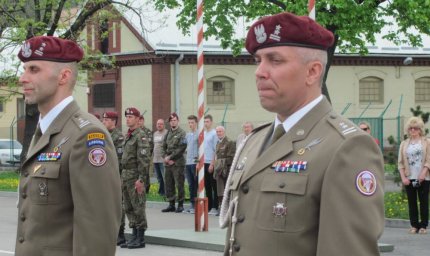 Nowy dowódca zna batalion