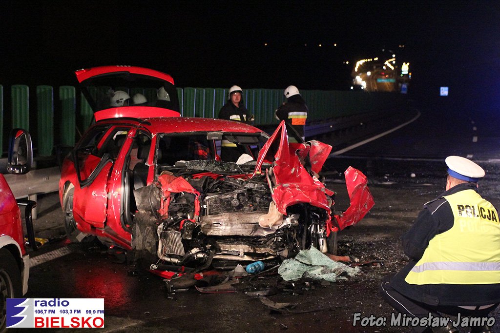 Śmiertelny wypadek na drodze S1 w Jasienicy!