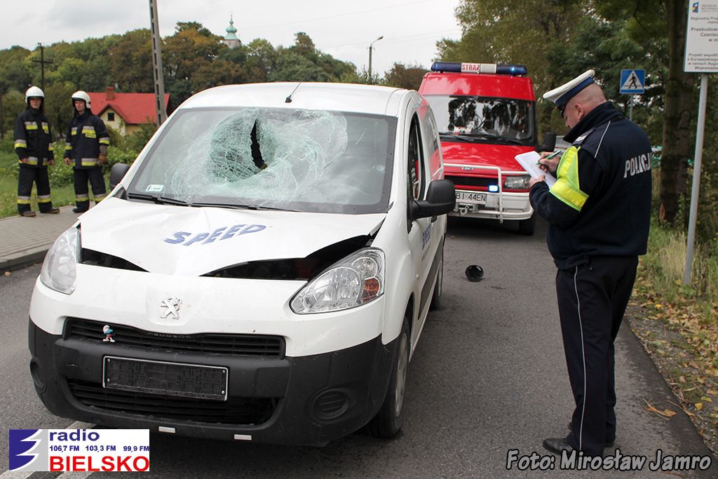 Czaniec wypadek na przejściu dla pieszych! Wiadomości