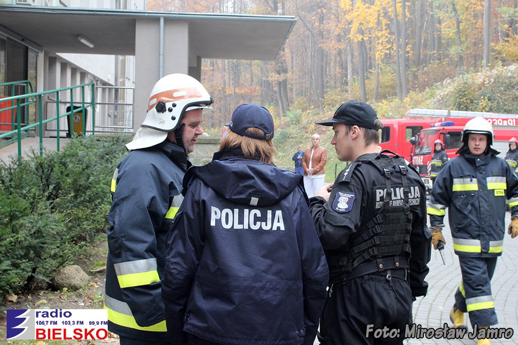 Alarm bombowy w szpitalu w Bystrej - apel dyrekcji