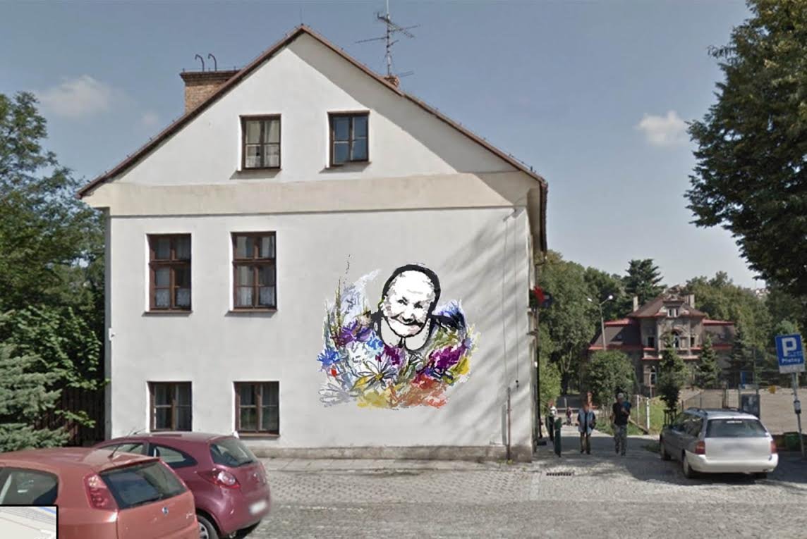 Nowy mural w Cieszynie