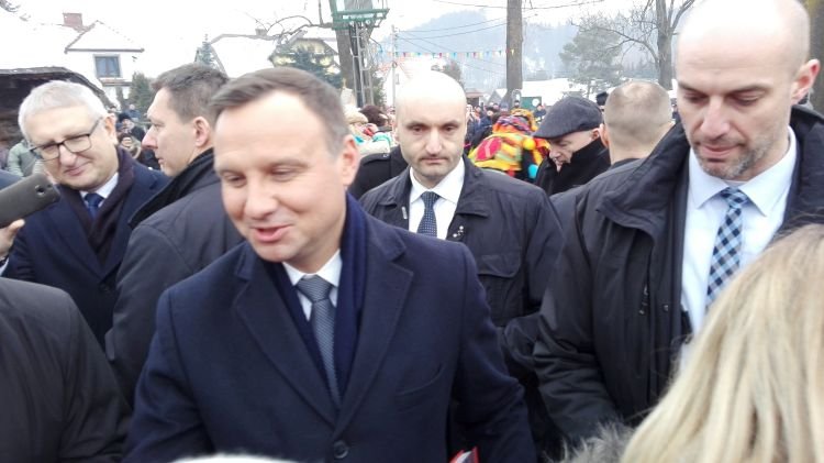 Prezydent Andrzej Duda odwiedził Milówkę
