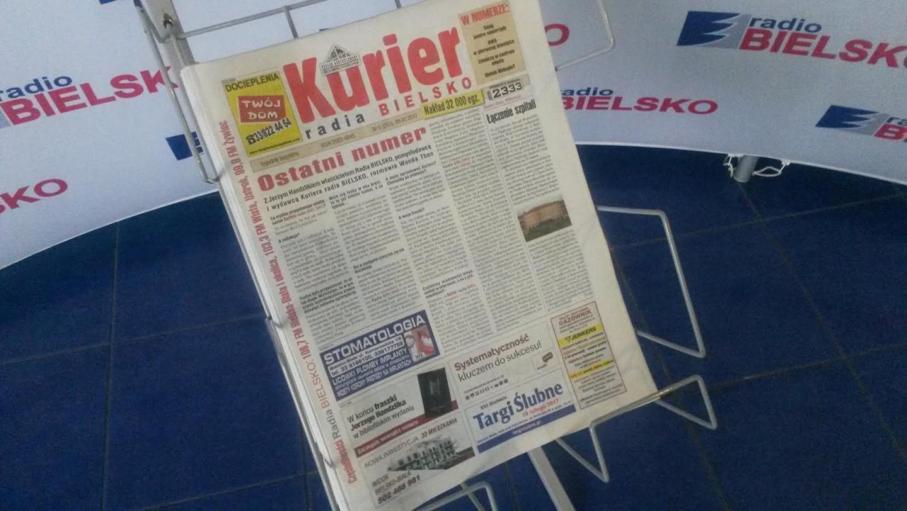Ostatni numer Kuriera radia BIELSKO 