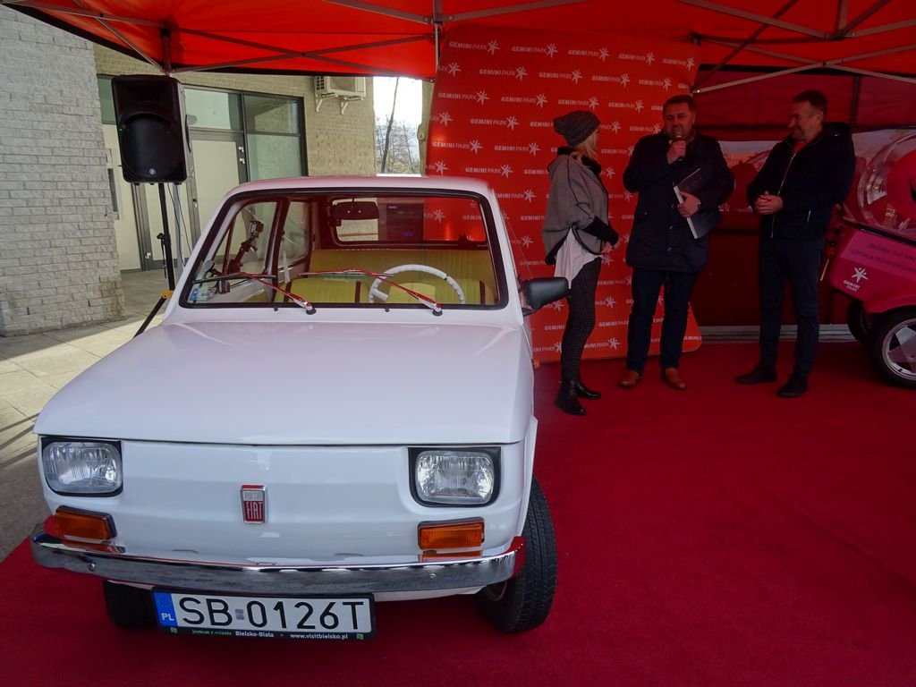 Najsłynniejszy Fiat 126 p opuścił Bielsko-Białą!