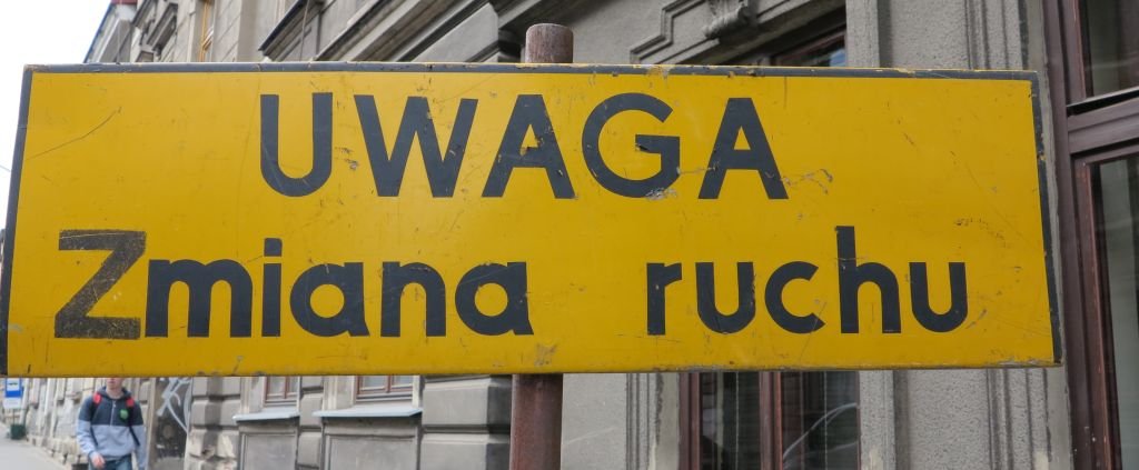 Zmieniono organizację ruchu!