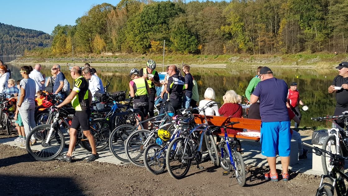 7 km ścieżki i tłumy rowerzystów