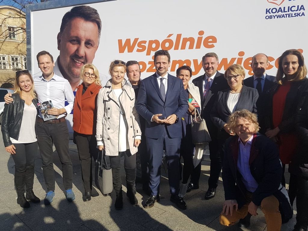 Prezydent przyjechał z poparciem