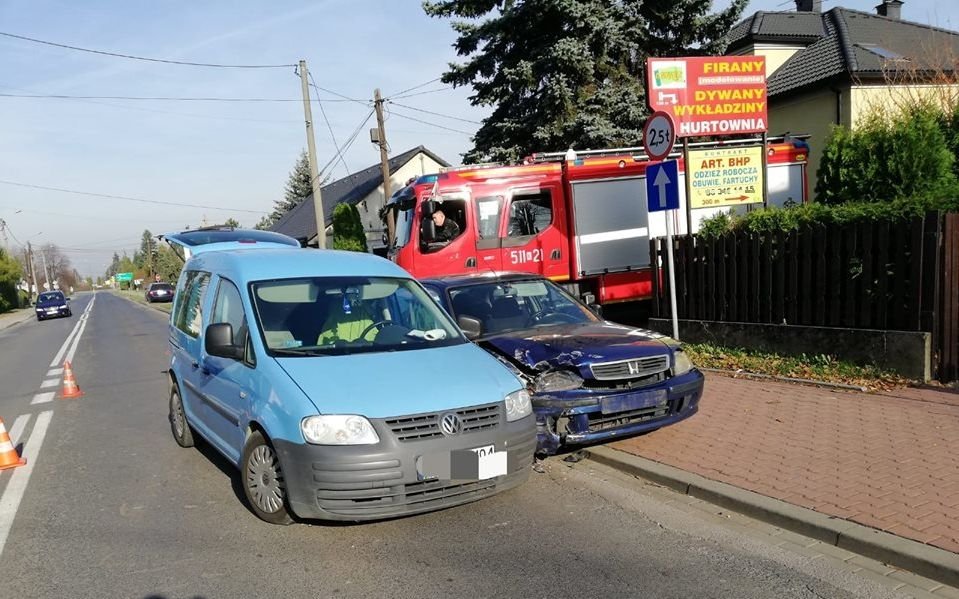 Wypadek podczas wyprzedzania