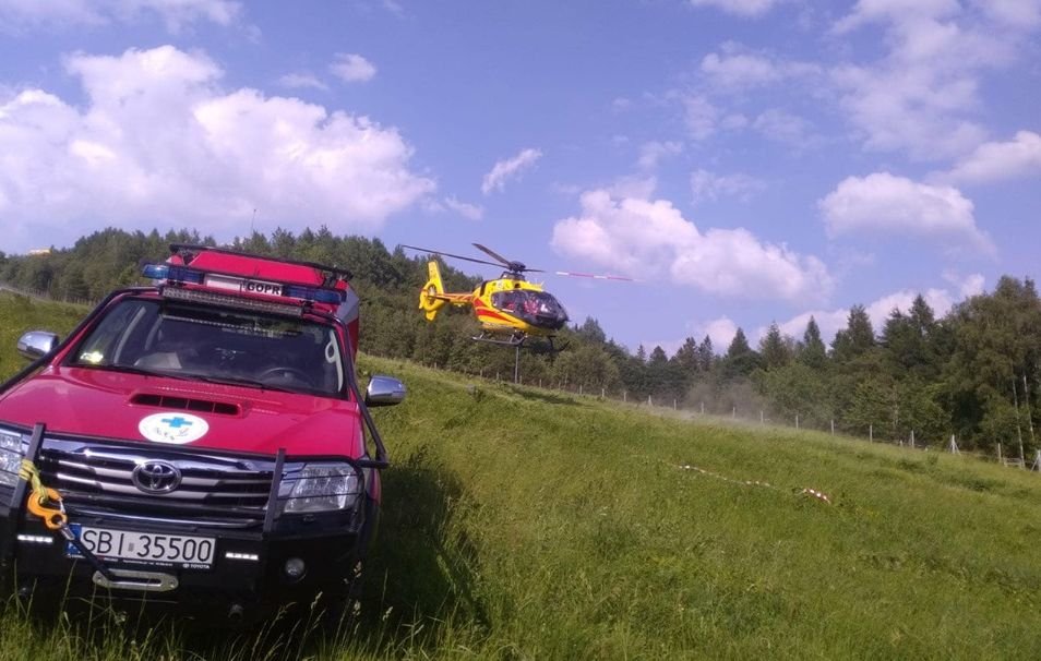 LPR zabrało paralotniarza