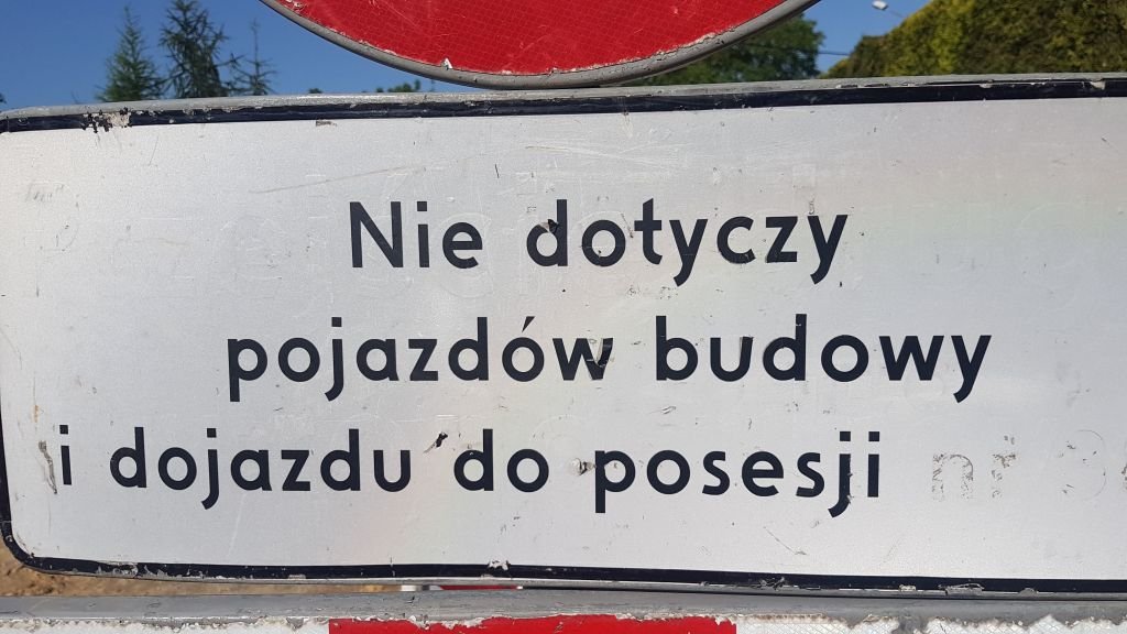 Zamykają drogę