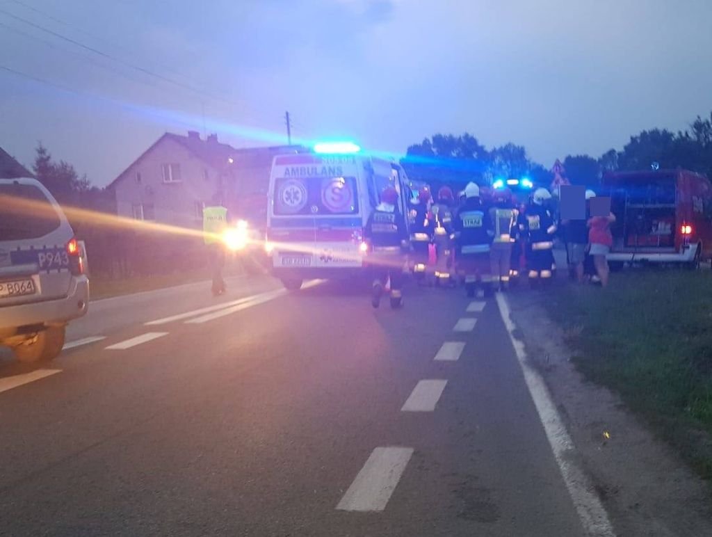 Wypadek z udziałem motocyklisty. 27-latek nie żyje