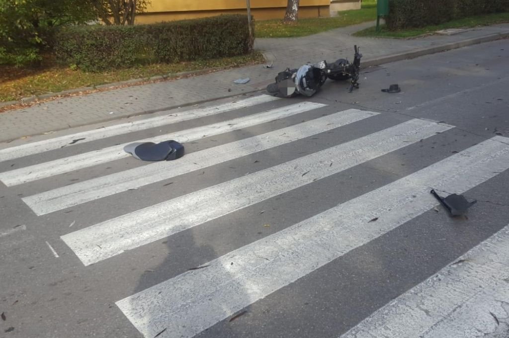 Zignorował znak STOP