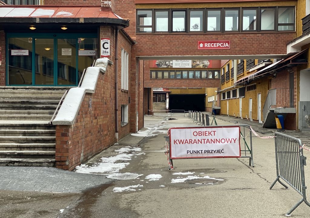 Tutaj odbywa się kwarantanna. Burmistrz pyta o bezpieczeństwo