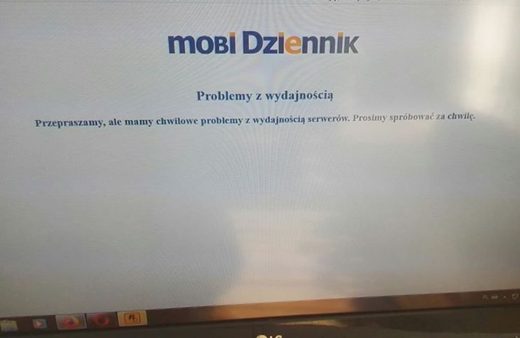 Systemy się zawieszają i są problemy z e-dziennikiem