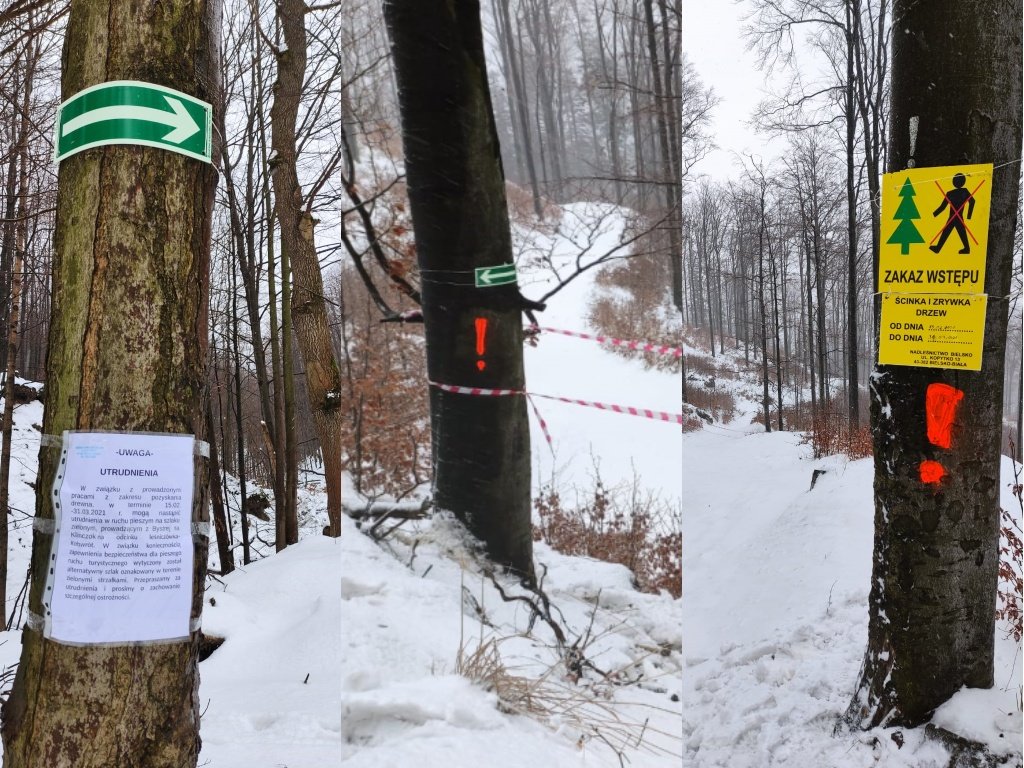 Utrudnienia na szlaku. Tak będzie do końca marca
