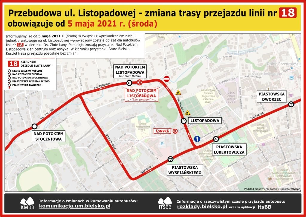 "Osiemnastka" pojedzie inaczej