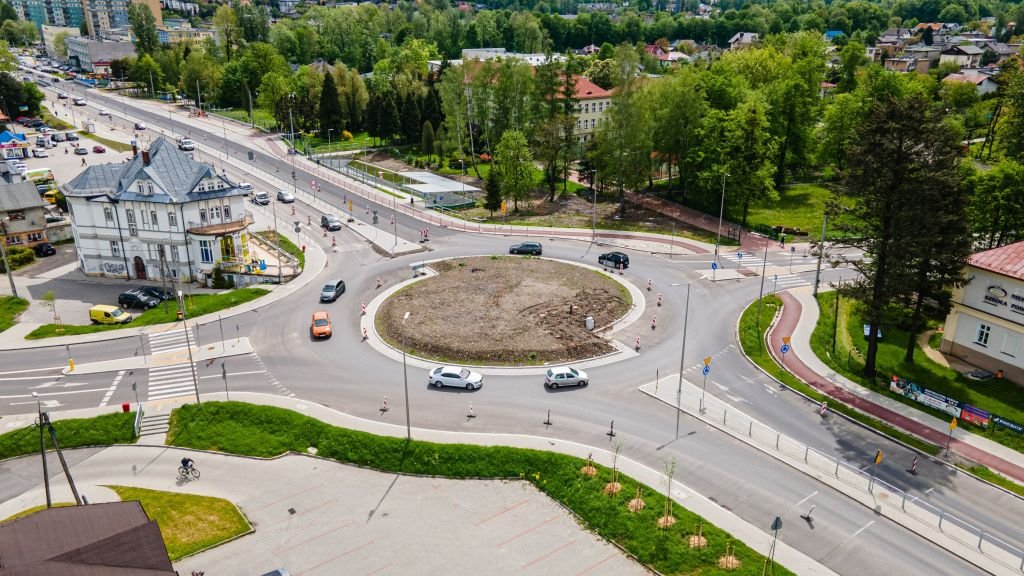 Trzy nowe ronda turbinowe. Wszystkie na jednej ulicy