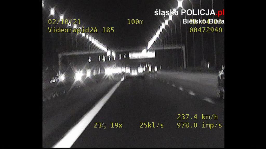 Pędził 240 km/h ekspresówką!