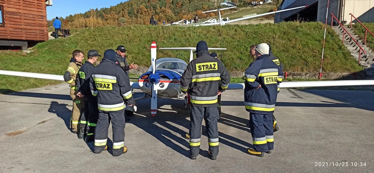 Wypadek podczas lądowania