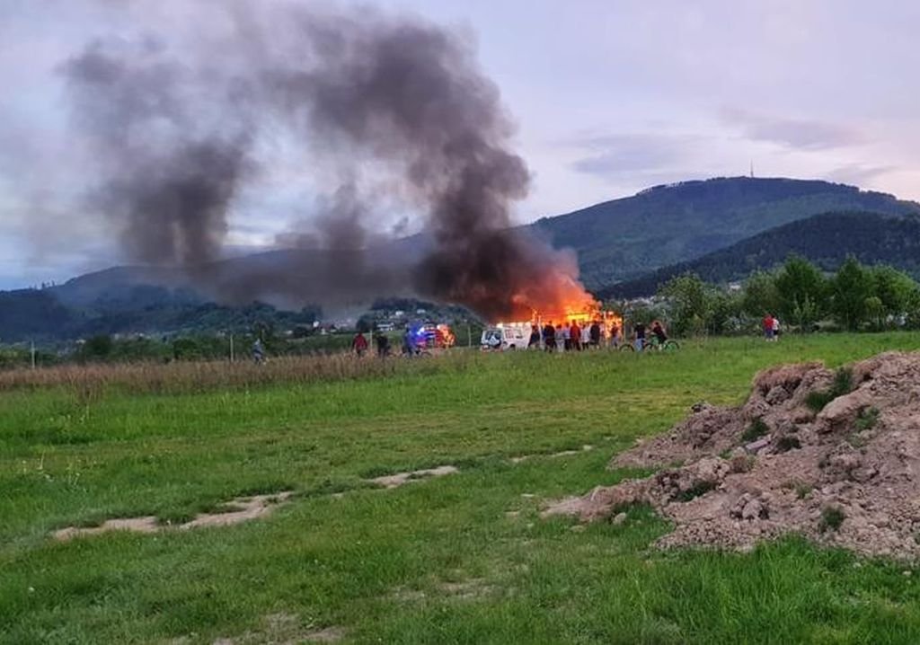 Pożar nowego domu. Trwa zbiórka na odbudowę