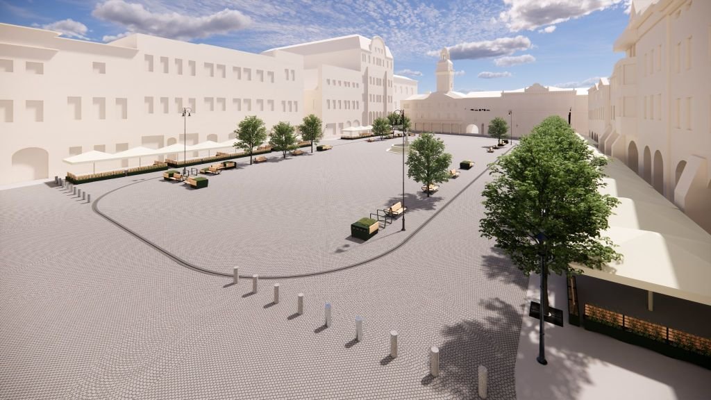 "Betonowa pustynia". Tak będzie wyglądał rynek