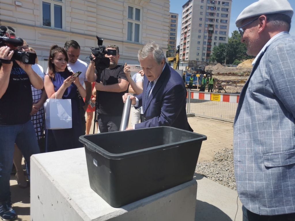 Wicepremier wmurował kamień węgielny