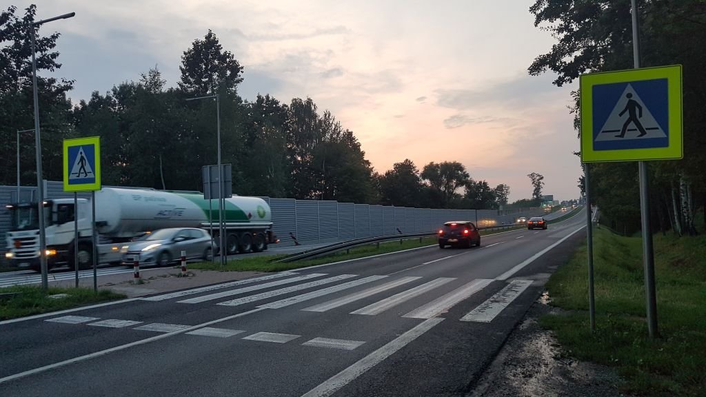 Potrącenie pieszego