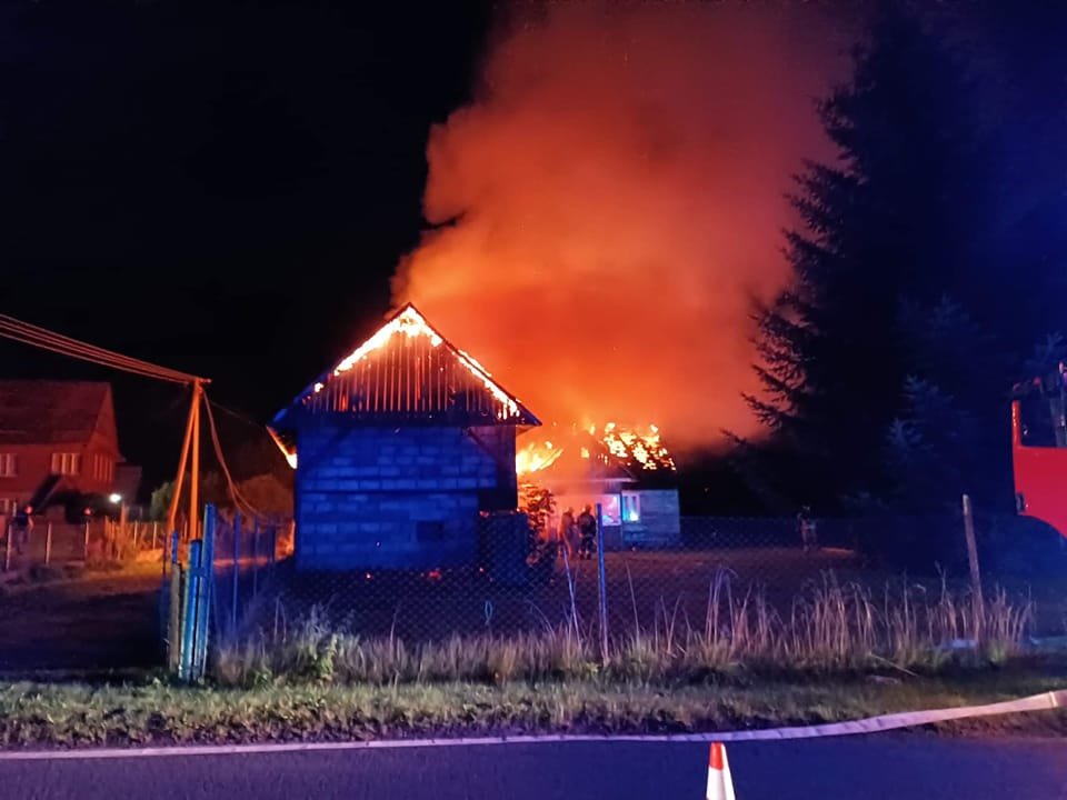 W akcji brało udział kilkudziesięciu strażaków 