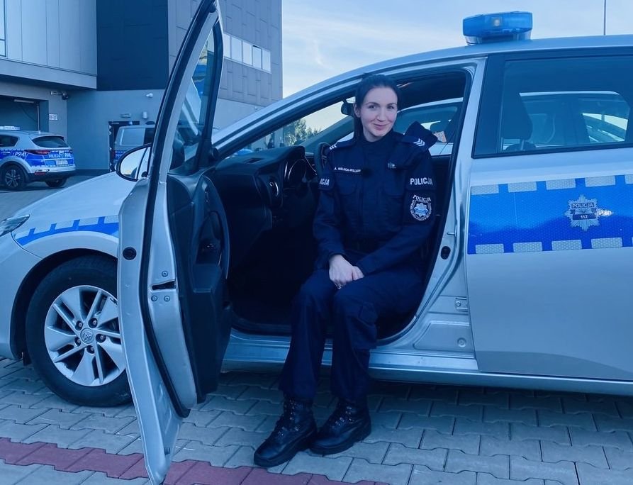 List gratulacyjny dla policjantki-bohaterki