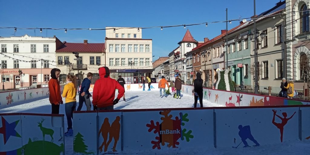 Lodowisko na mikołajki