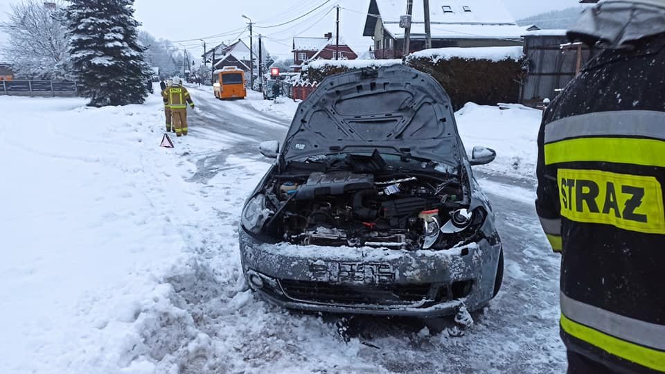 Atak zimy. 11 kolizji w ciągu kilku godzin