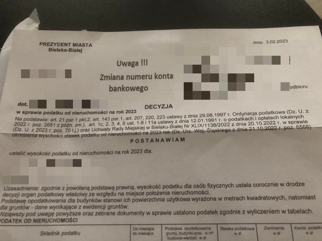 Urzędnicy roznoszą decyzje podatkowe. "Jest to rozwiązanie tańsze"