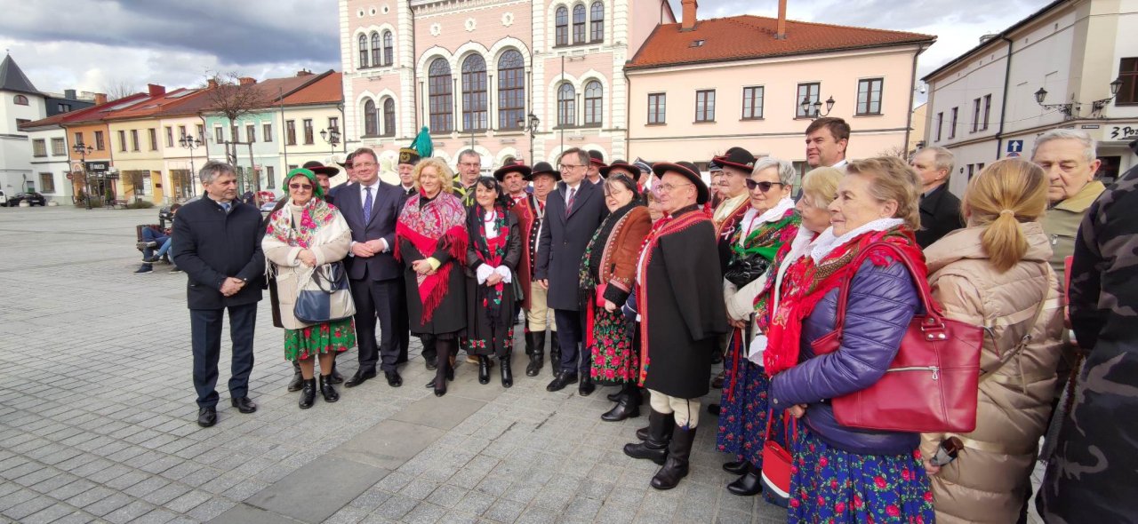 Minister Zbigniew Ziobro zjawił się w Żywcu