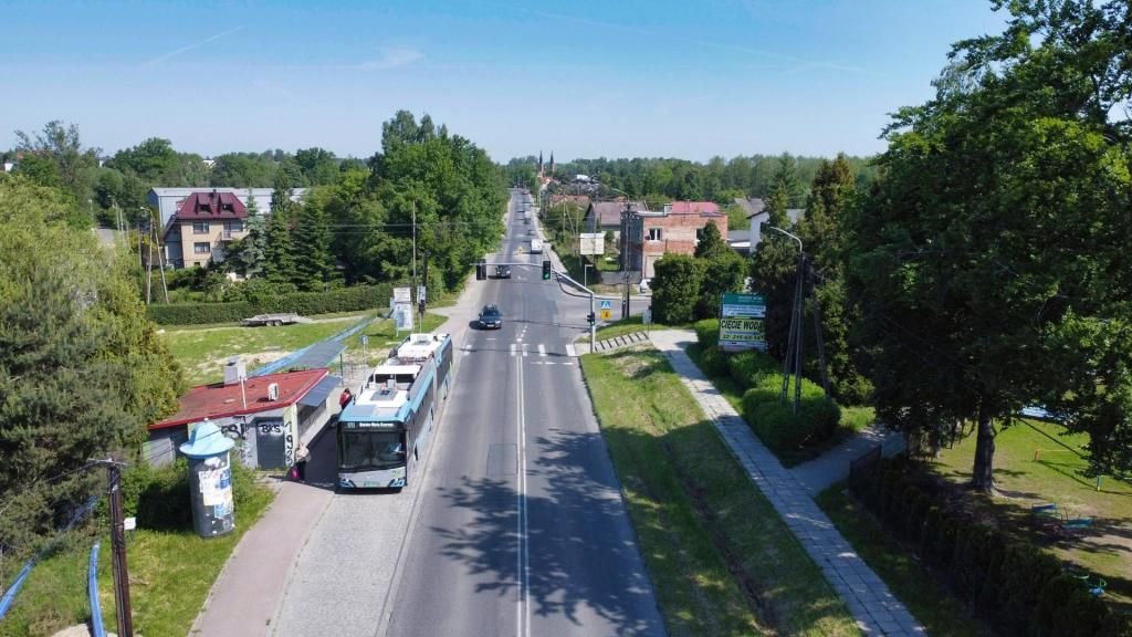 Przebudowa głównej drogi w mieście