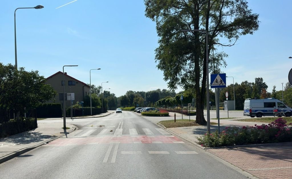 Potrącenie. Rowerzysta w szpitalu