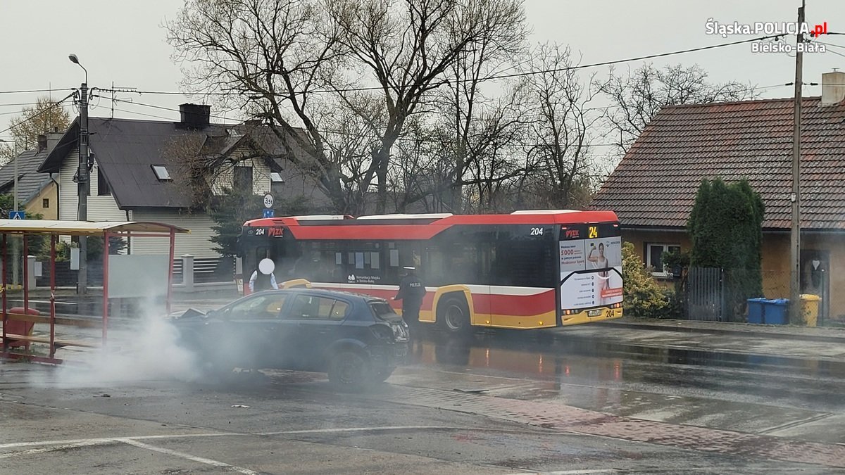 Zareagował prawidłowo. Podziękowania dla kierowcy autobusu
