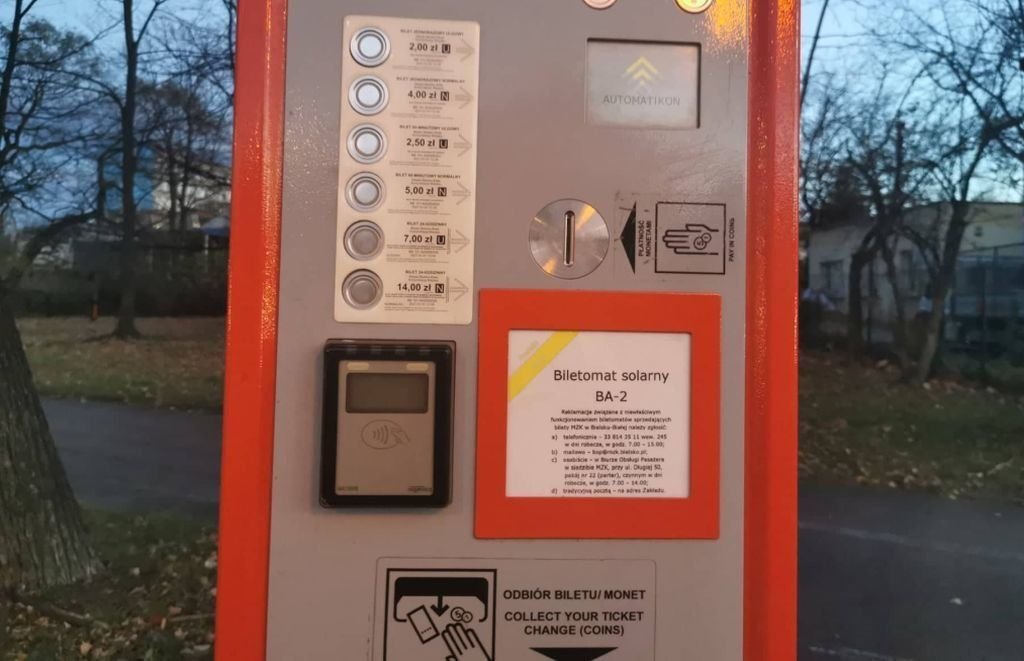 Automaty biletowe będą wyłączone