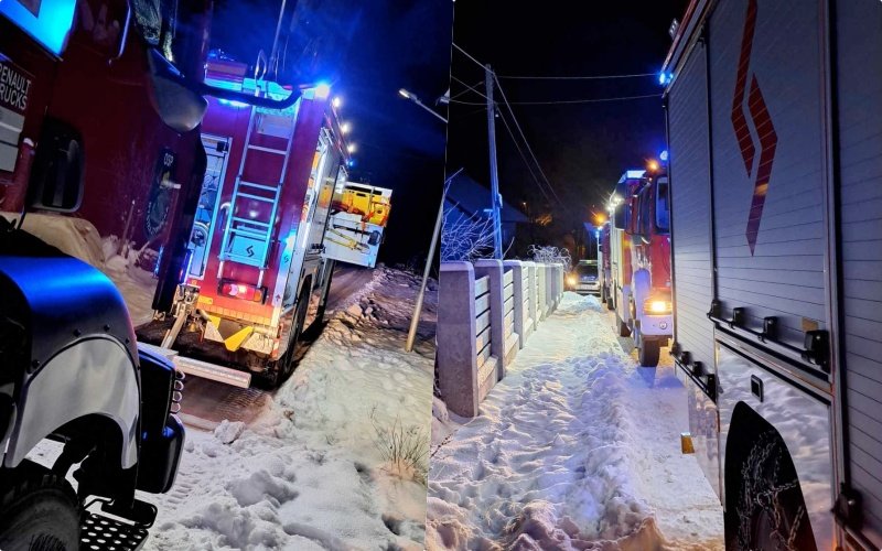 20 strażaków w akcji