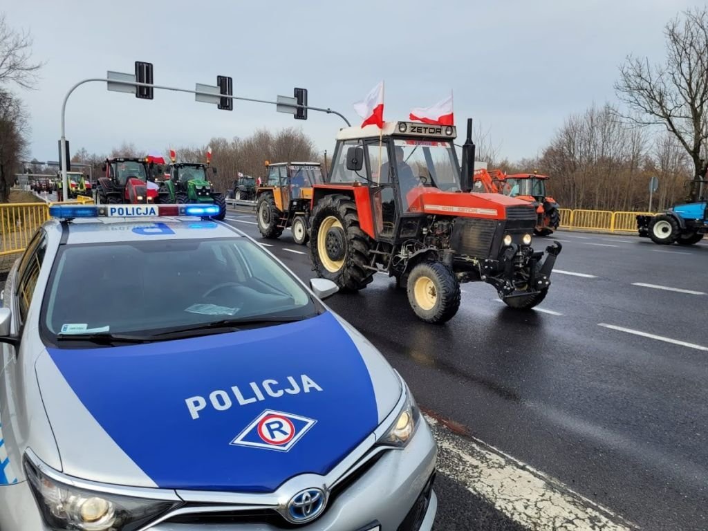 Jutro rolnicze protesty, mogą być utrudnienia [AKTUALIZACJA]