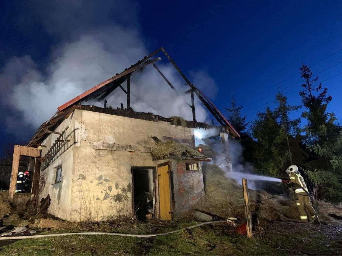 Paliło się nad ranem