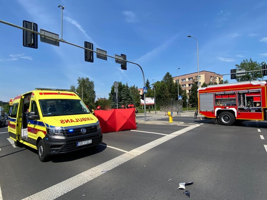 Wypadek na skrzyżowaniu [AKTUALIZACJA]