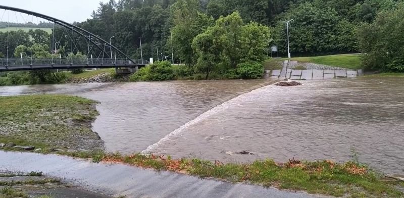 W Żywcu deszcz nie narobił szkód